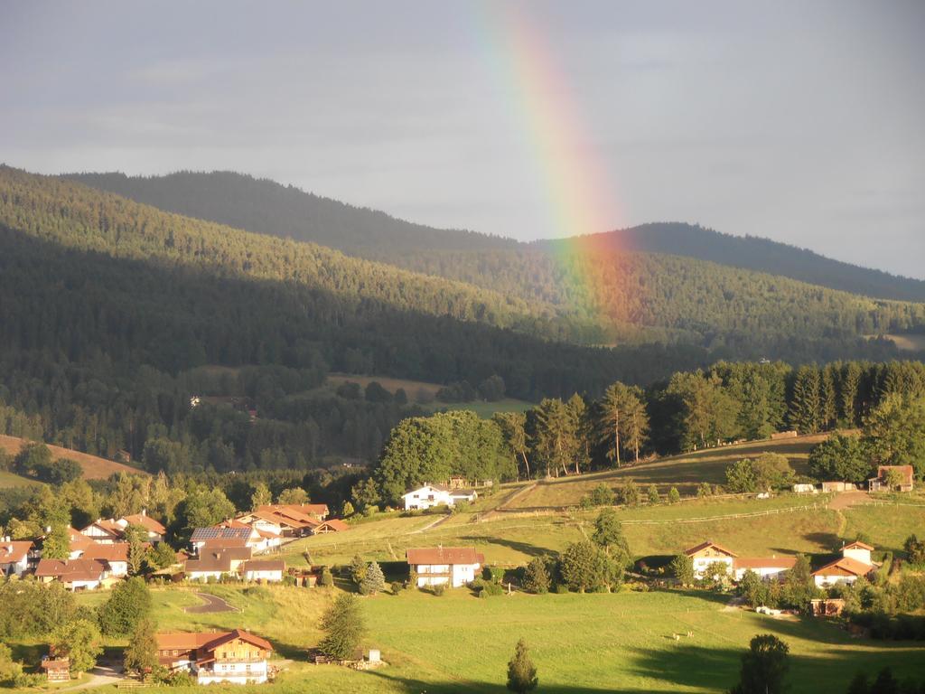 Wellness Ferienwohnungen Zellertalblick Drachselsried Bagian luar foto